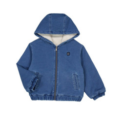 Mayoral Denim fleece jacket medium