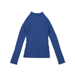 Mayoral Knit mockneck klein blue