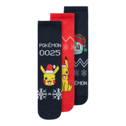 Name It Jongens kerst sokken nkmodis pokemon 3-pack