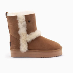 Warmbat Suede kangaroo 3761 cognac