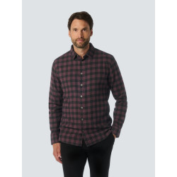 No Excess Heren overshirt 25430943 083 aubergine