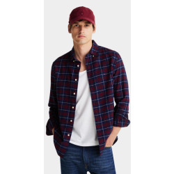 Tommy Hilfiger Casual hemd lange mouw brushed easy check rf shirt mw0mw37207/0qj