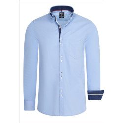 Rusty Neal Italiaans heren overhemd - blauw 11025