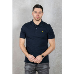 Lyle and Scott Slub polo t-shirt