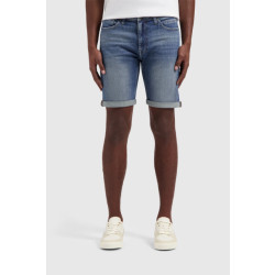 Purewhite Regular fit denim short the miles