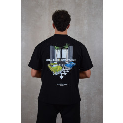 Black Bananas Check in tee