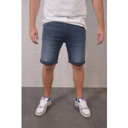Purewhite Regular fit denim short the miles