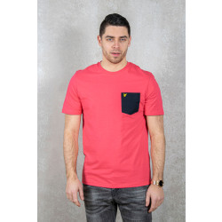 Lyle and Scott Contrast pocket t-shirt