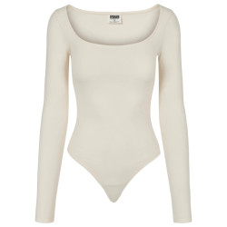 Urban Classics Dames biologische bodysuit met lange mouwen