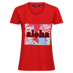 Regatta Dames filandra viii tropical leaves t-shirt