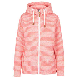 Trespass Dames kari gestreepte fleece jas
