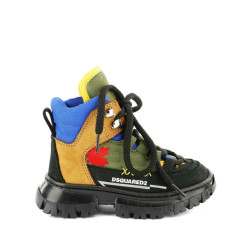 Dsquared2 Kids schoenen black/tan/army/cobalt/yellow