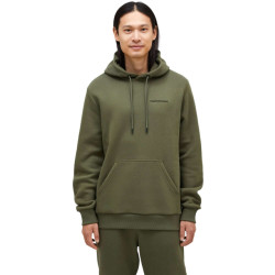 Peak Performance M original small logo hoody pine needle