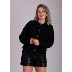 FRNCH Niki vest gouden knopen