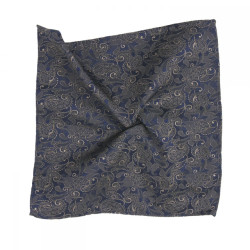 Tresanti Snyder | woven silk pocket square paisley |