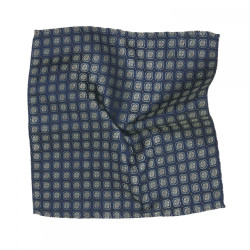 Tresanti Silvano | woven silk pocket square floral |