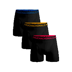 Muchachomalo Heren 3-pack boxershorts effen