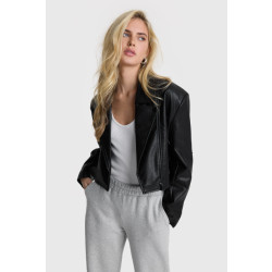 Alix The Label 2411405019 ladies leather biker jacket