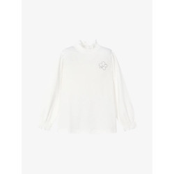 Mayoral Meisjes shirt longsleeve natural