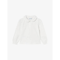 Mayoral Meisjes shirt longsleeve natural