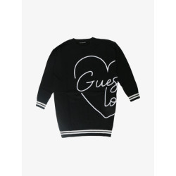 Guess Meisjes jurk knit zwart