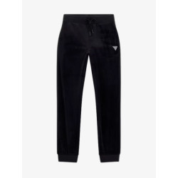 Guess Meisjes joggingbroek velvet zwart