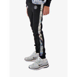 Black Bananas Jongens joggingbroek satelite trackpants zwart