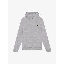 Lyle and Scott Jongens hoodie light grey marl