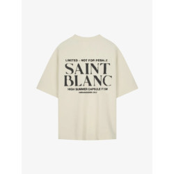 Saint Blanc Heren shirt limited creme