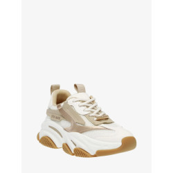 Steve Madden Dames sneaker possession-e coconut milk bronze