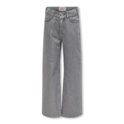 Only Kogcobain silver wide dnm cro grey denim