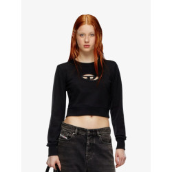 Diesel Dames sweater f-slimmy-od zwart