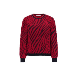 Studio Anneloes june zebra pullover 11785 6937 dark blue/red