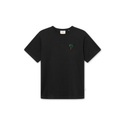 Foret f4086 tree t-shirt washed black