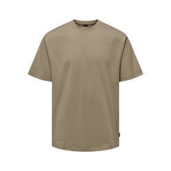 Only & Sons onsfred life rlx ss tee noos 22022532 desert