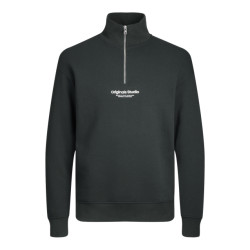 Jack & Jones jorvesterbro sweat quarter zip hn n 12241777 forest river