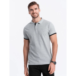 Ombre Poloshirt heren korte mouw - krusty