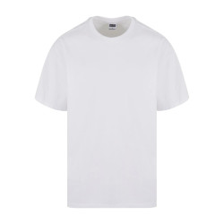 Urban Classics Heren golvend logo zwaargewicht oversized t-shirt