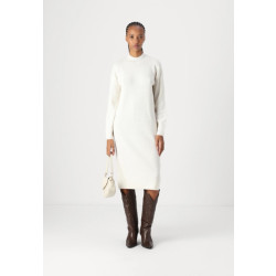 Jacqueline de Yong Jdylumi life ls high neck dress kn off-white
