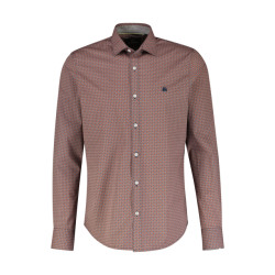 Lerros Heren overhemd 24o1373 966 spicy orange