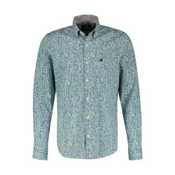 Lerros Heren overhemd 24o1474 420 mineral blue