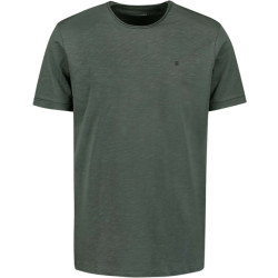 No Excess T-shirt crewneck slub dark steel