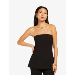 Josh V Dames bandeau top ivy zwart