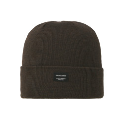 Jack & Jones Heren muts jacdna beanie chocolade