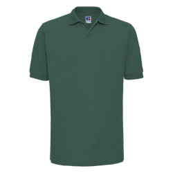 Russell Athletic Heren ripple collar & manchet poloshirt met korte mouwen