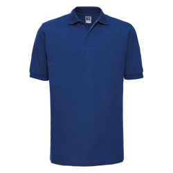 Russell Athletic Heren ripple collar & manchet poloshirt met korte mouwen
