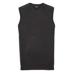 Russell Athletic Collectie heren v-hals mouwloos gebreide trui-trui-top / trui-trui