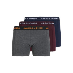 Jack & Jones Jacblack friday trunks 3 pack antraciet