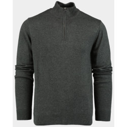 Innocente Pullover half zip art-302/8042-antra