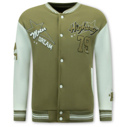 Local Fanatic Baseball jacket college jas